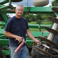 PHOTO: New York State Field Crops Farmer Brian Andrews